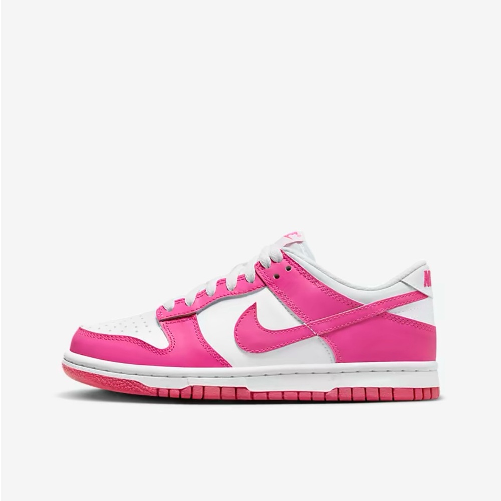 ❥𝗡𝗜𝗞𝗘: Big Kid’s Low Dunk Sneakers - Picture 4 of 15